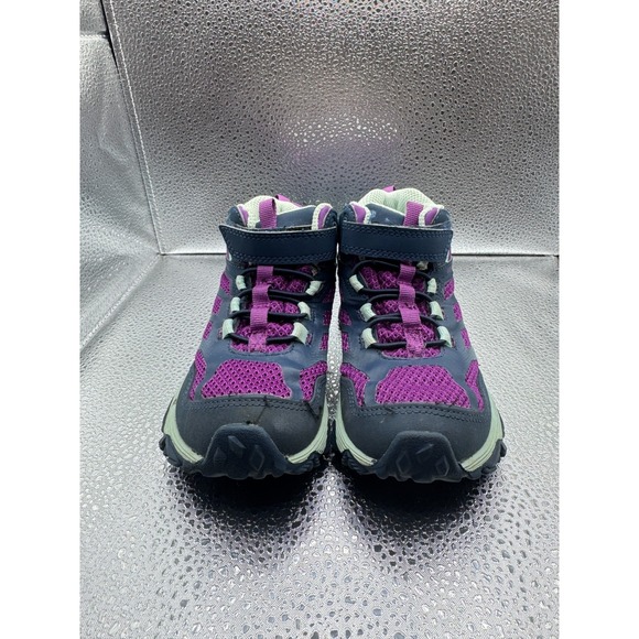 Merrell Kids Trail Boots Size 11M US Purple & Gray Hiking Outdoor EU - Picture 1 of 16